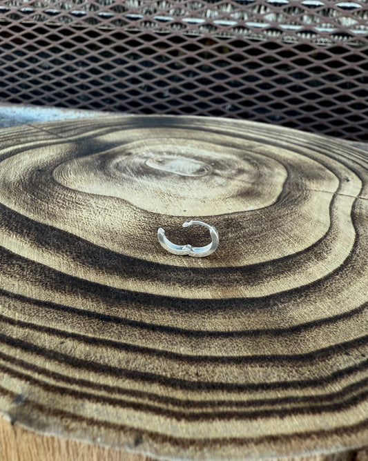 Sterling Silver Huggie Hoop Earrings – Small Everyday Earring