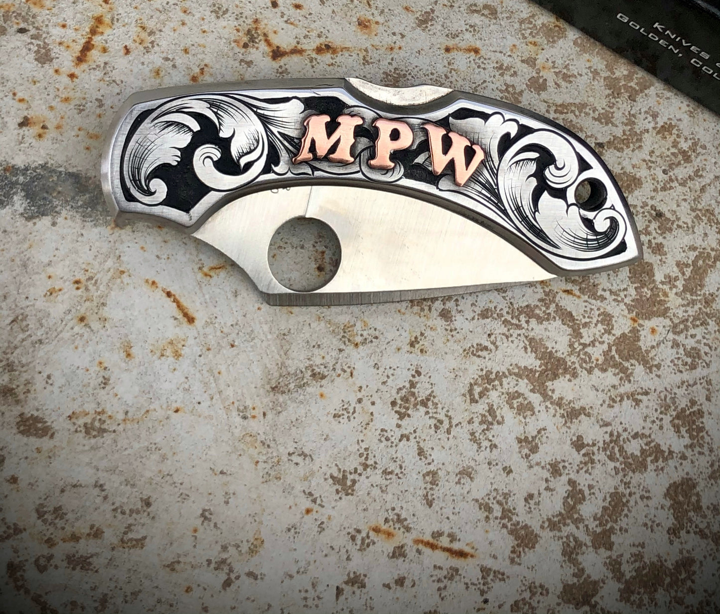 Custom Engraved Pocket Knife