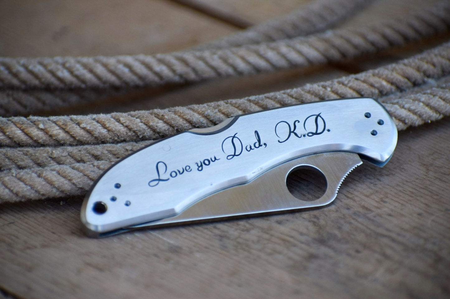 Custom Engraved Pocket Knife