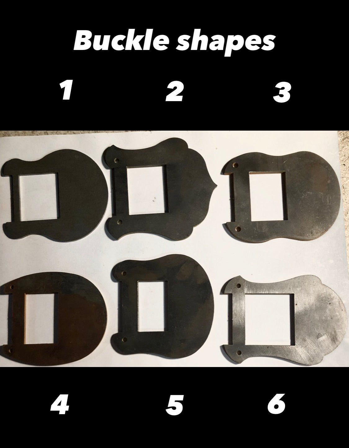Custom Western Belt Buckle - Boles Silver