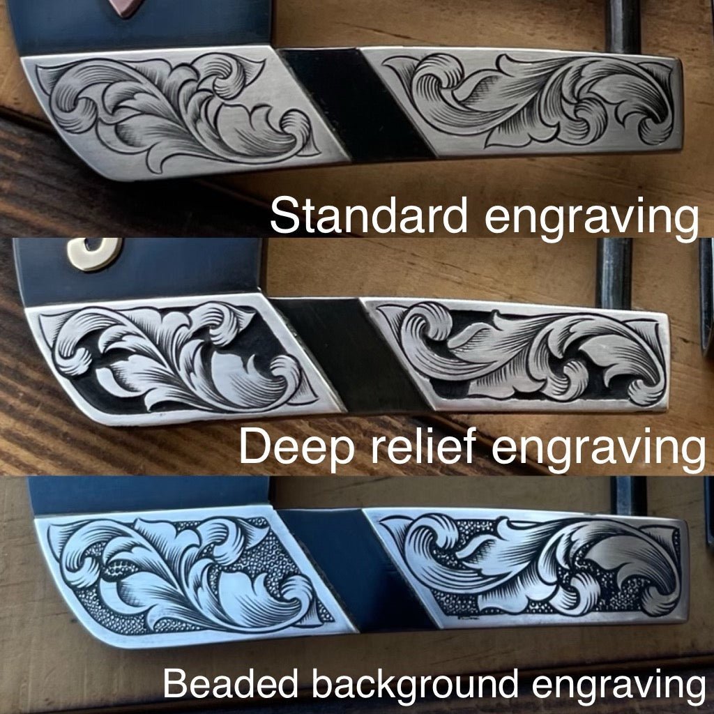 Custom Western Belt Buckle - Boles Silver