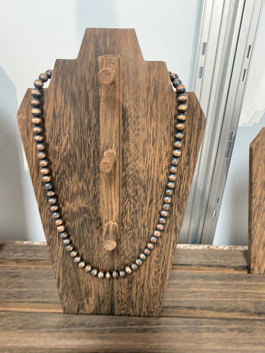 The Barlow Copper Pearl Necklace | 21.5 inch