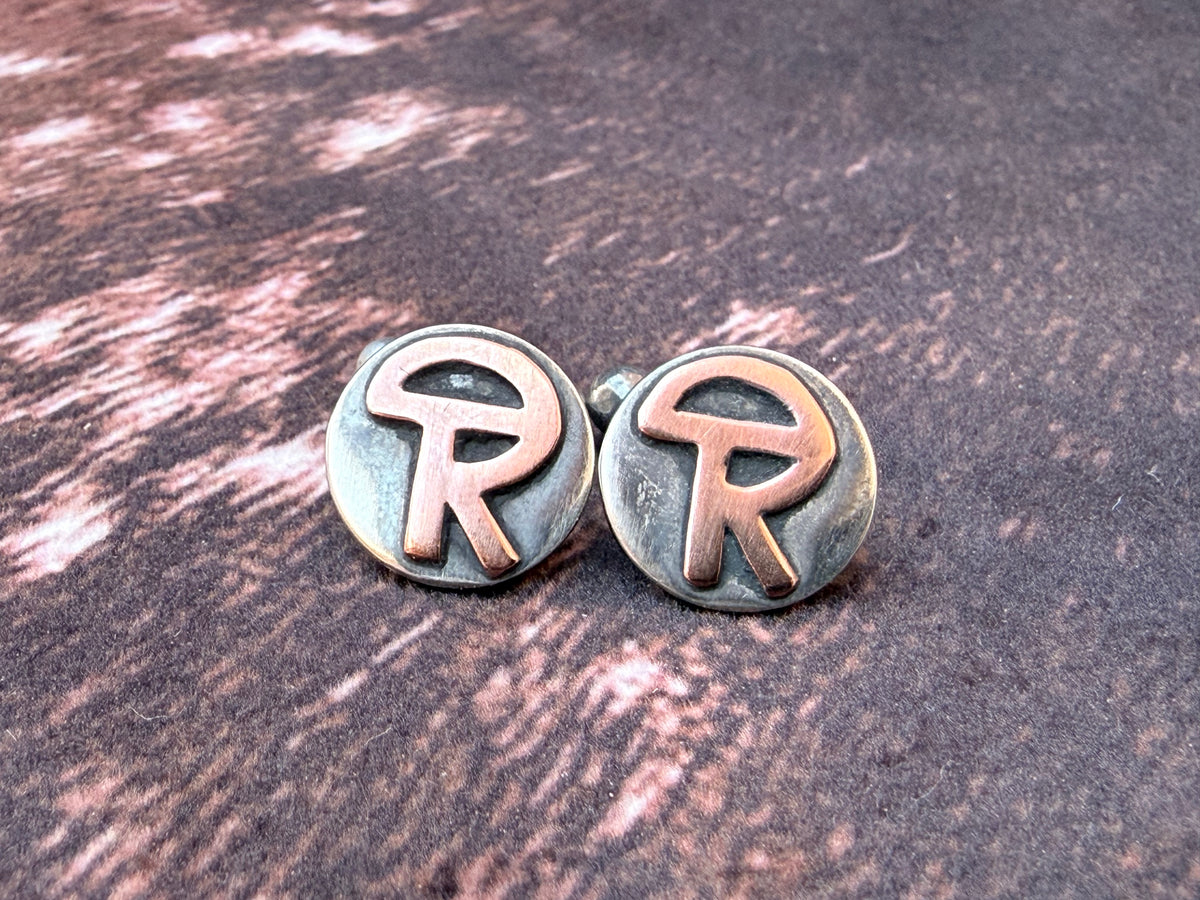 Men’s Custom Sterling Silver Cufflinks - Personalized Wedding Cufflinks Set