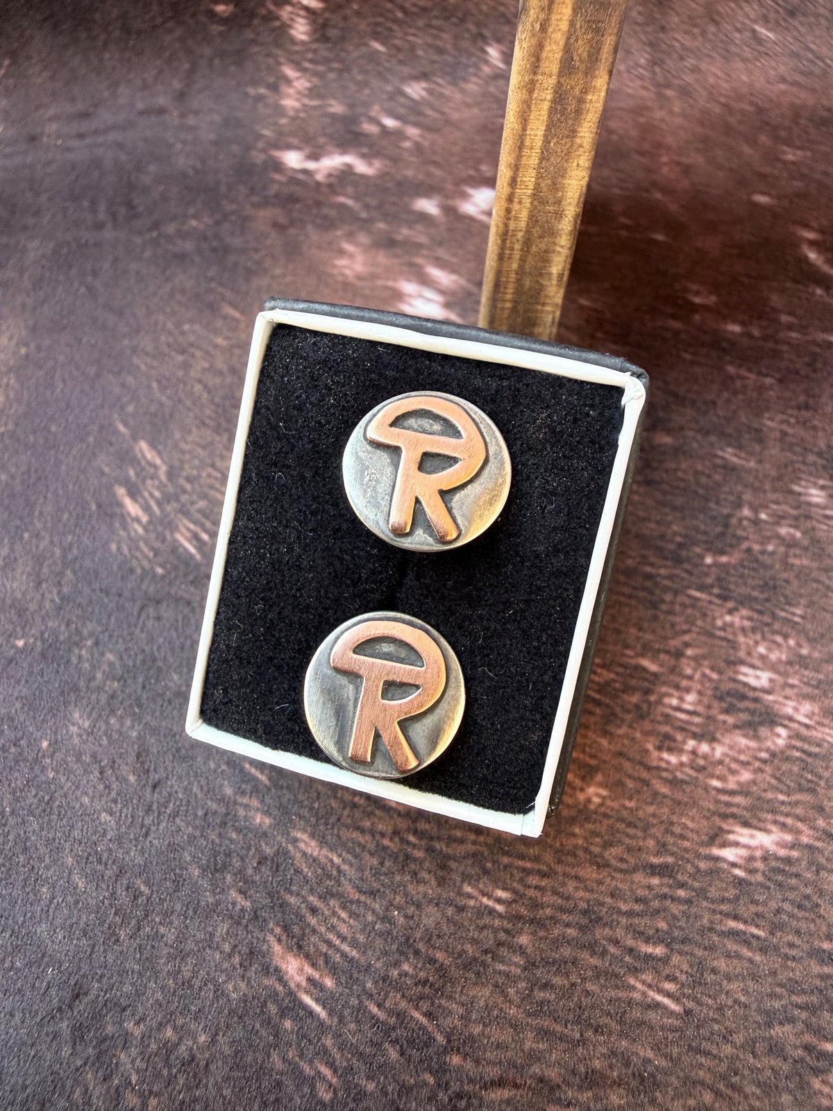 Men’s Custom Sterling Silver Cufflinks - Personalized Wedding Cufflinks Set