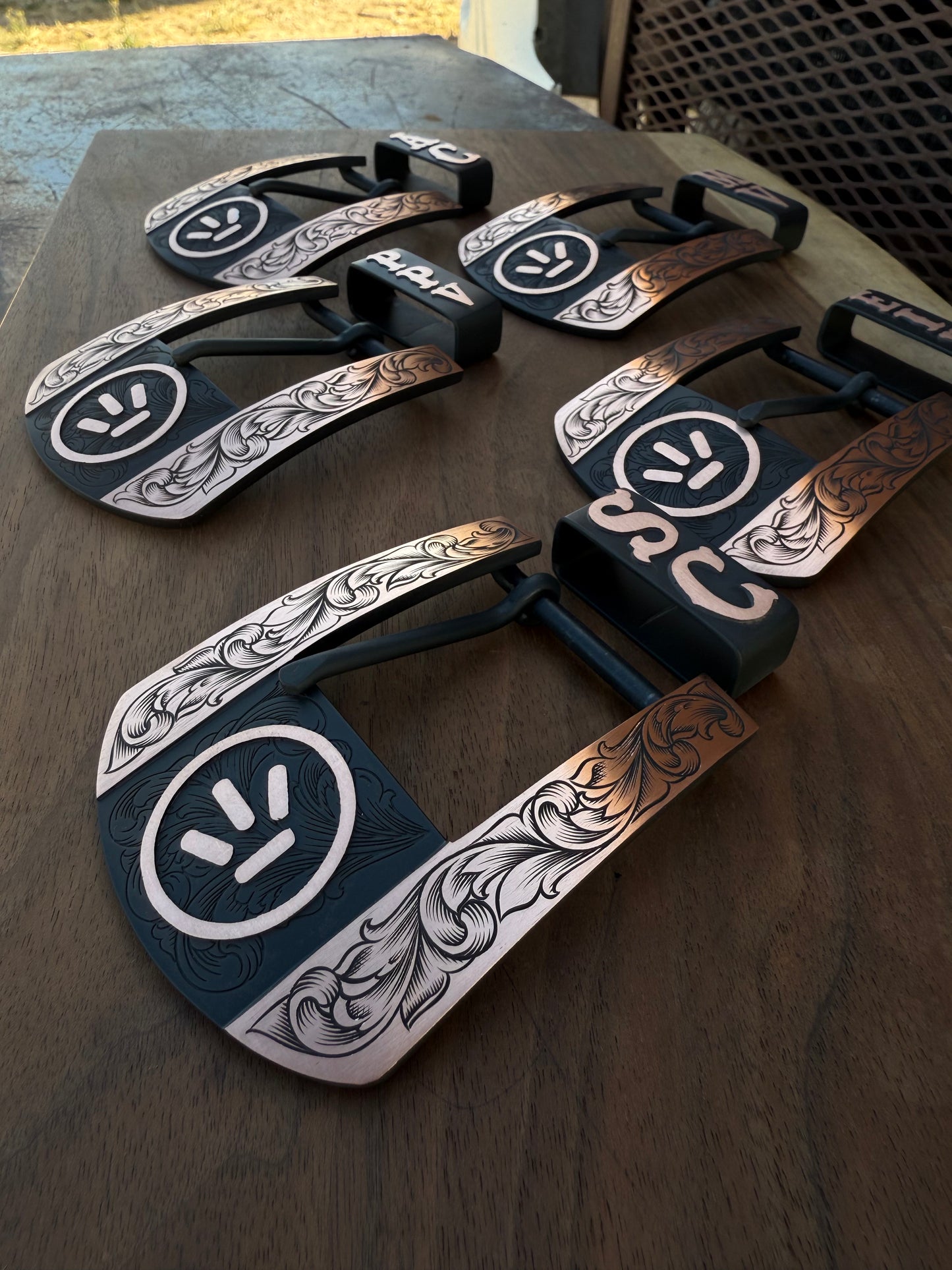 Custom Western Belt Buckle | 2-Piece Buckle Set
