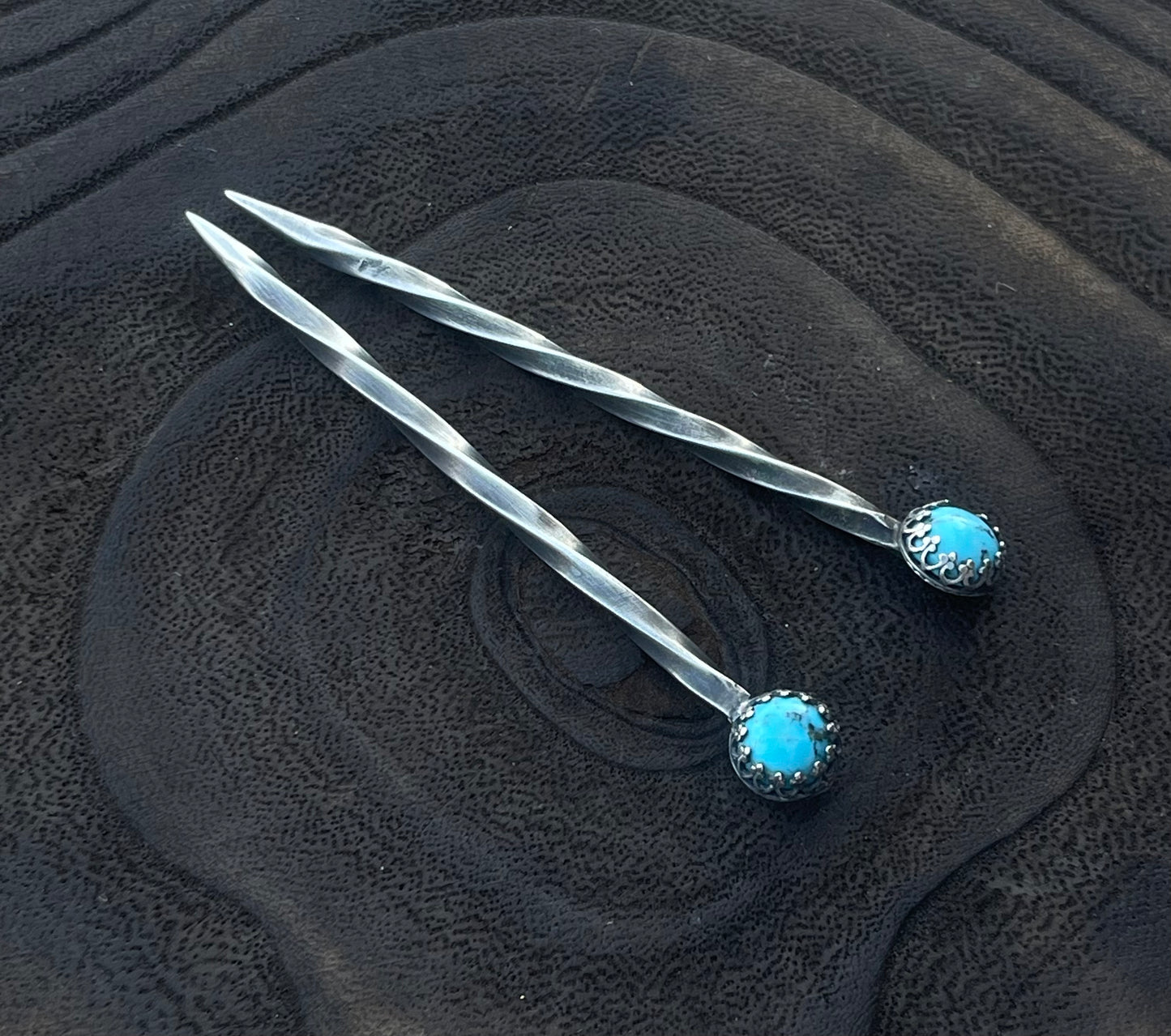 Turquoise Sterling Silver Cowboy Toothpick