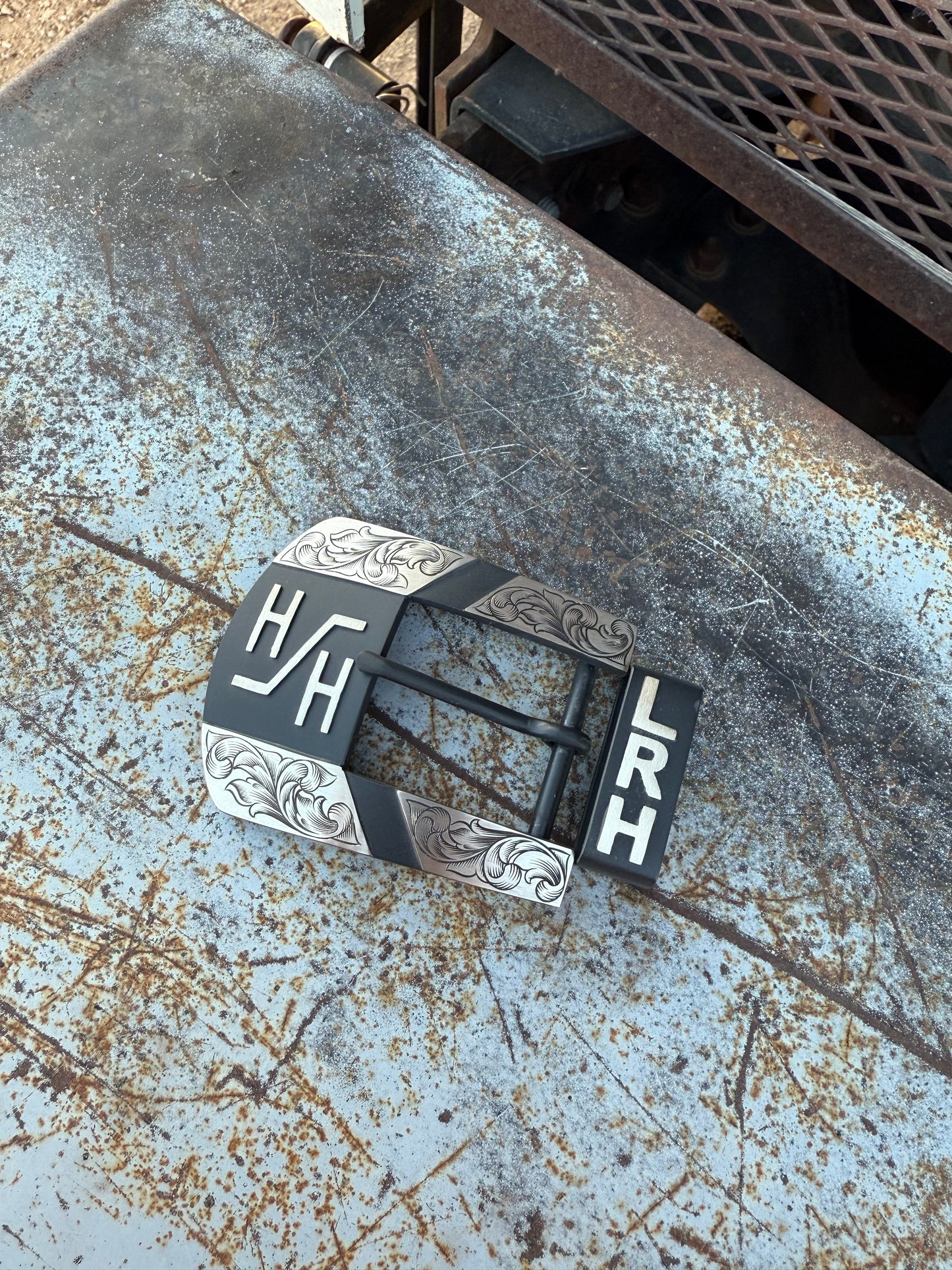 Custom Western Belt Buckle | 2-Piece Buckle Set