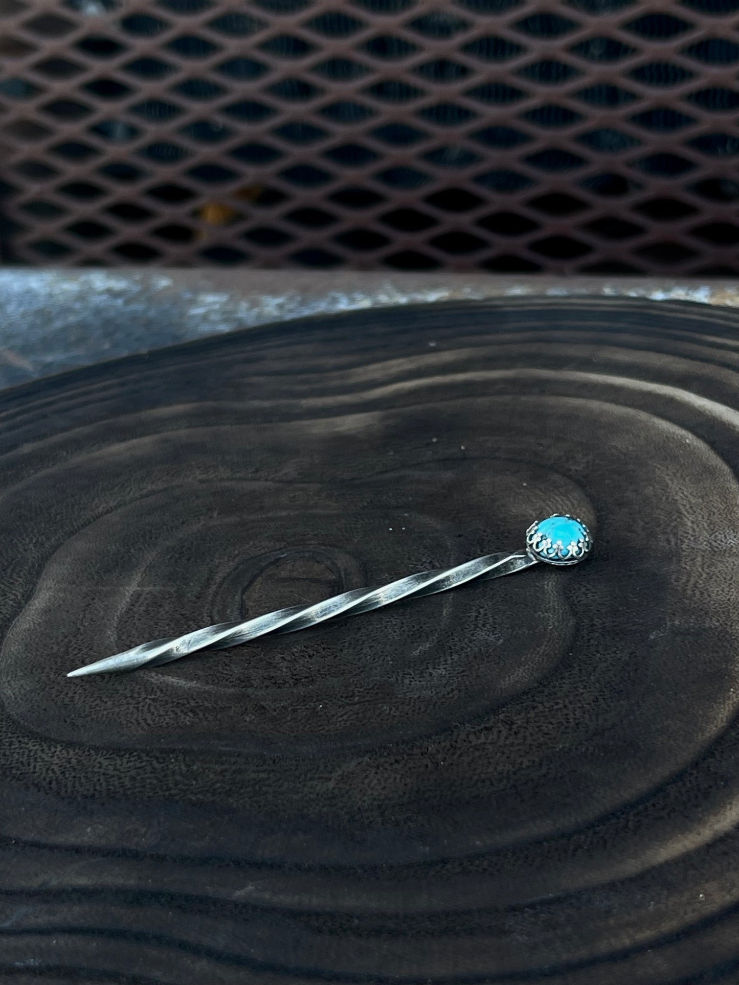 Turquoise Sterling Silver Cowboy Toothpick
