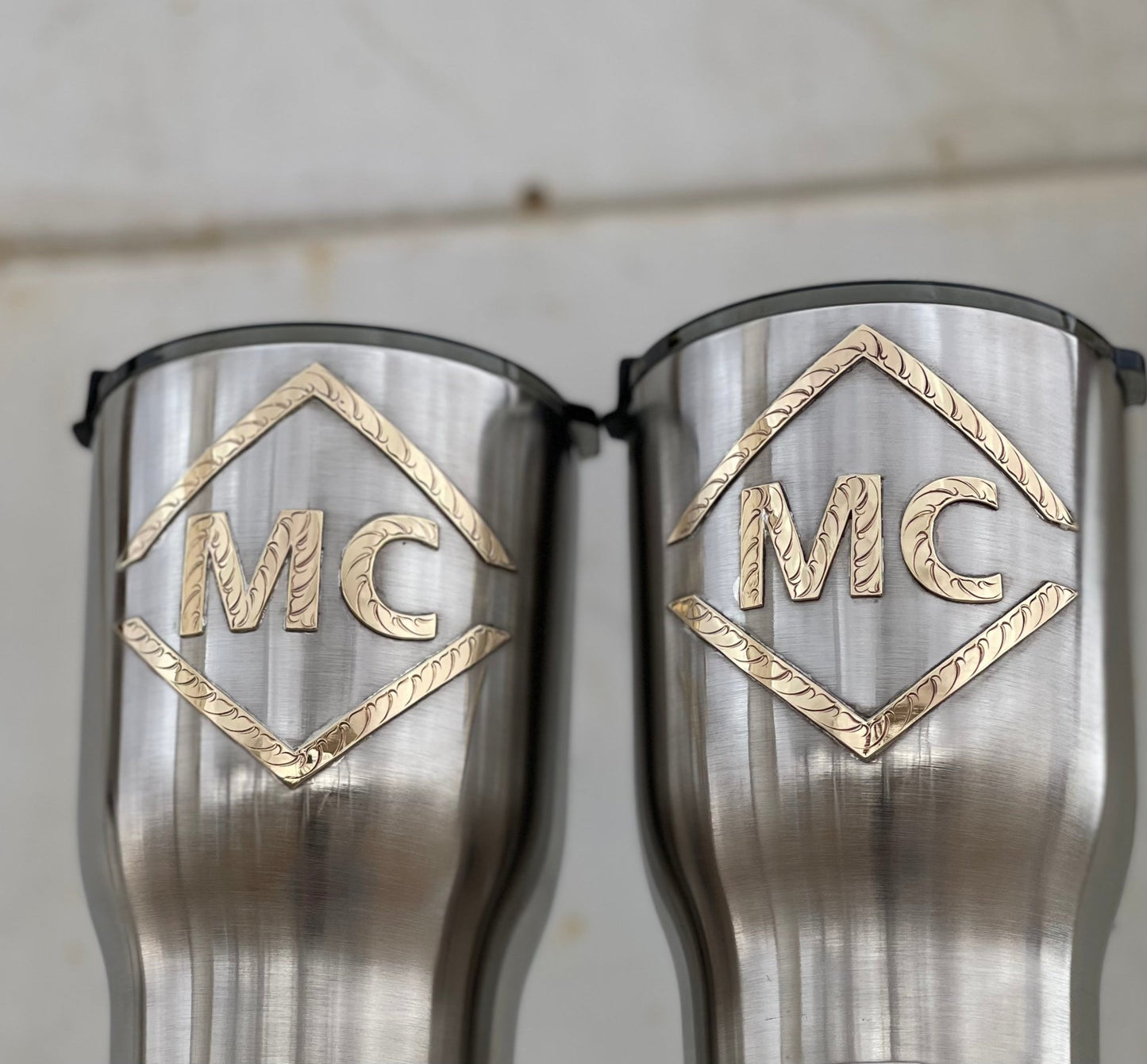 Custom Stainless Bottles - Boles Silver