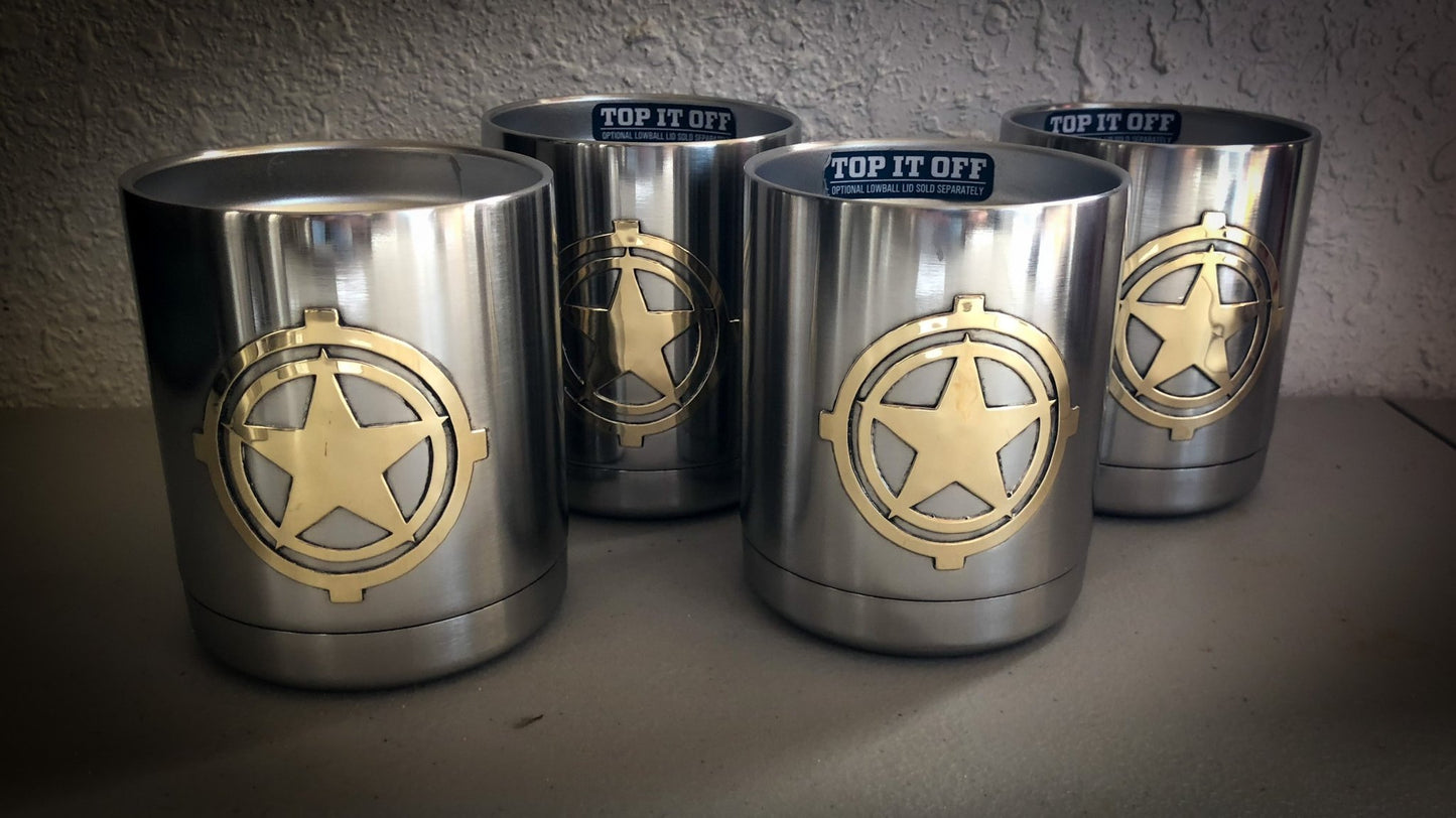 Custom Stainless Tumblers - Boles Silver