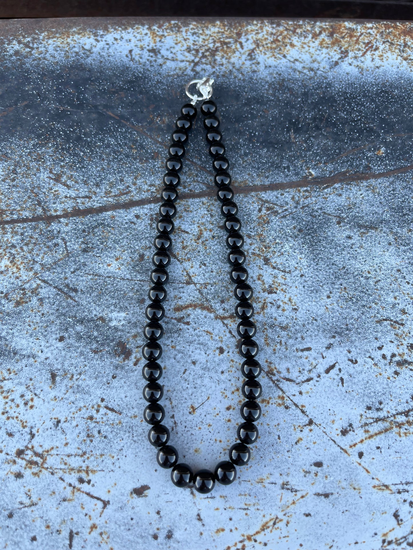 Brier black onyx necklace